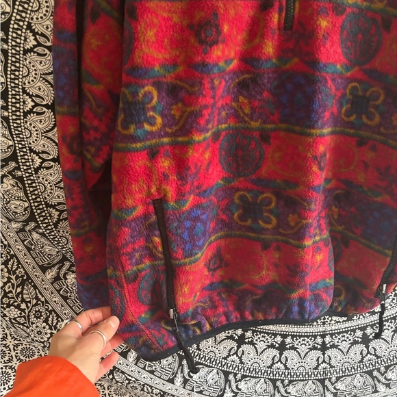 RARE vintage rei 1/4 zip fleece - Picture 5 of 6